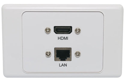 RJ45 Cat6 HDMI Fly Lead Wallplate