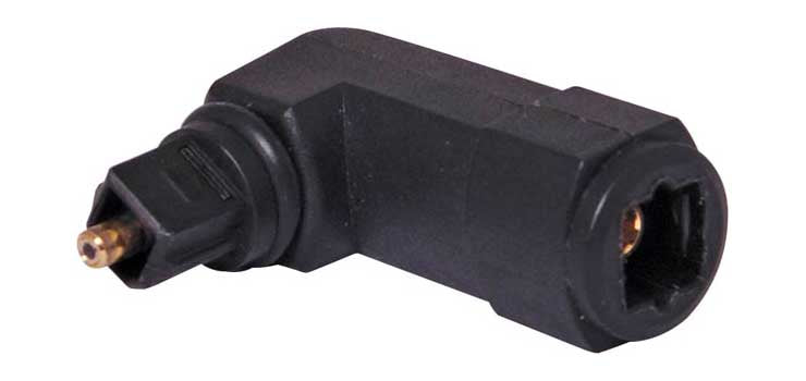 Toslink Right Angle Adapter