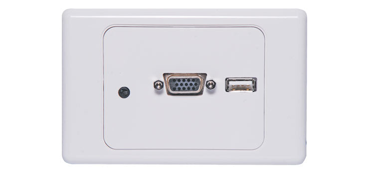 VGA / USB Plug Connection Clipsal 2000 Wallplate