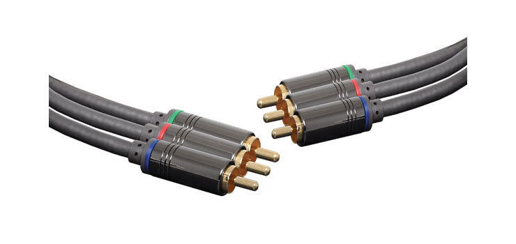 1.5m Component 3 RCA Male to 3 RCA Male Cable