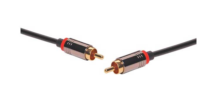 1.5m RG59U Pro Grade 75 Ohm RCA Male to RCA Male Cable