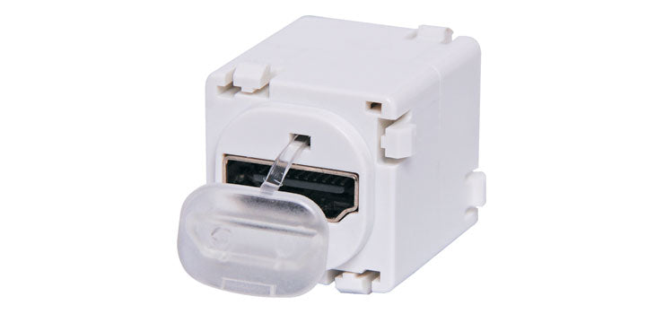 HDMI Clip-in Mechanism to suit Clipsal Wallplates