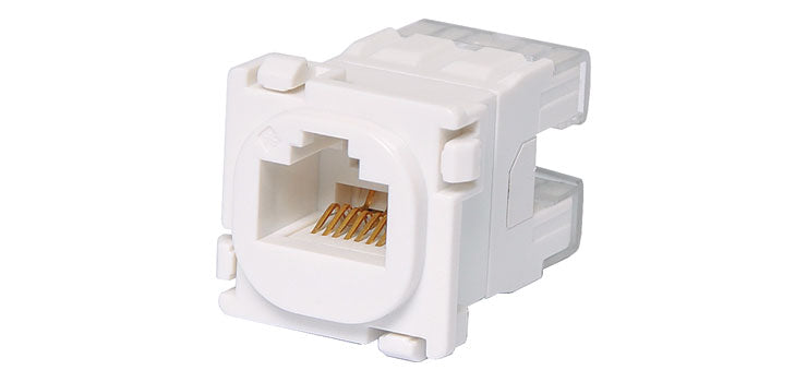 RJ45 Cat6A Socket Clip-In Mechanism to suit Clipsal