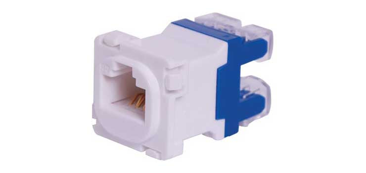 RJ45 Cat6 Socket Clip-In Mechanism to suit Clipsal