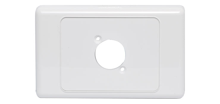 Wallplate For Single D Series Connector