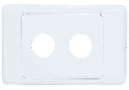 Wallplate For Dual S4030-S4035 Panel Lamps
