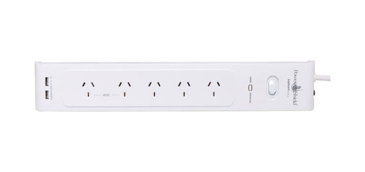 PSZ5U2 Zapguard Surge Protected 5 Way Power Board