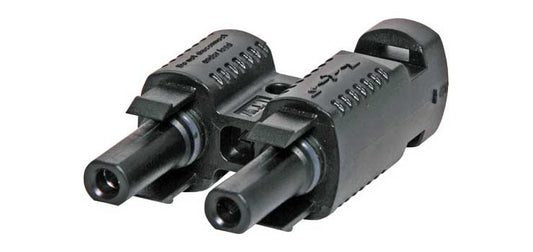 IP67 MC4 Solar Panel 30A Dual Line Socket Adapter