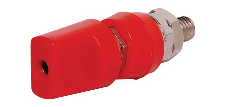 Heavy Duty Red 50A Binding Post