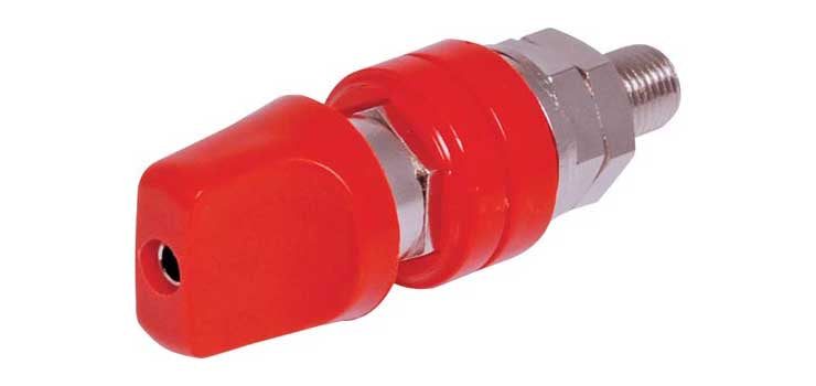 Red 80A Heavy Duty Binding Post