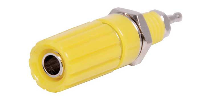 Yellow Captive Head Binding Post