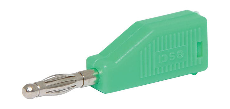 Green Stack Type Banana Plug