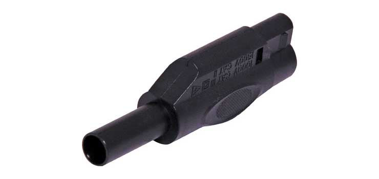 Black Insulated Type Banana Plug