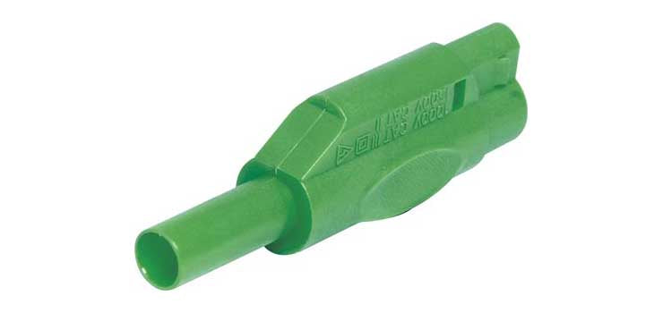 Green Insulated Type Banana Plug