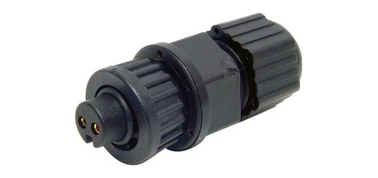 2 Pin 5A Locking Female Line IP66 Waterproof Socket