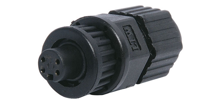 4 Pin 2A Locking Female Line IP66 Waterproof Socket