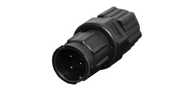 3 Pin 5A Locking Male Line IP67 Waterproof Plug