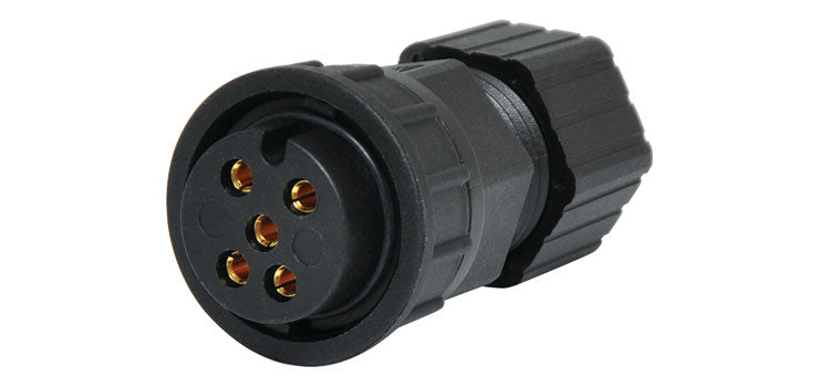 5 Pin 20A Locking Female Line IP66 Waterproof Socket