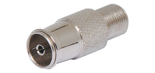 PAL Female to F Female Adapter