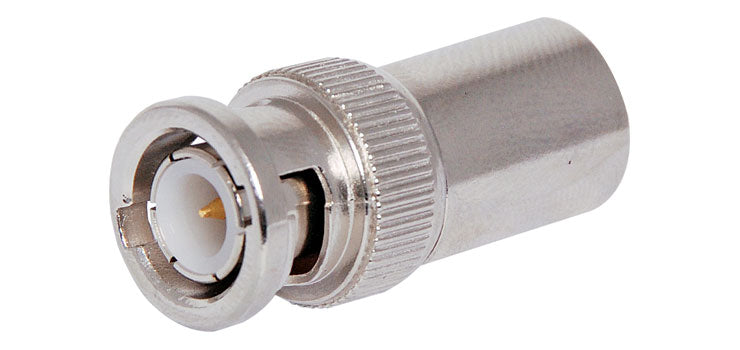 Crimp On RG213 Line Plug Male BNC