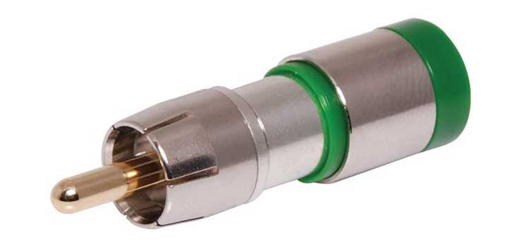 RG6 Compression Crimp RCA Type