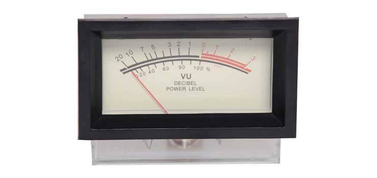 VU Meter With Backlight