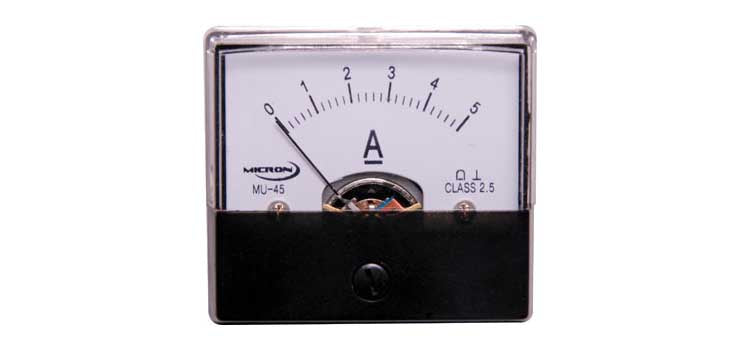 0-5A MU45 Panel Meter