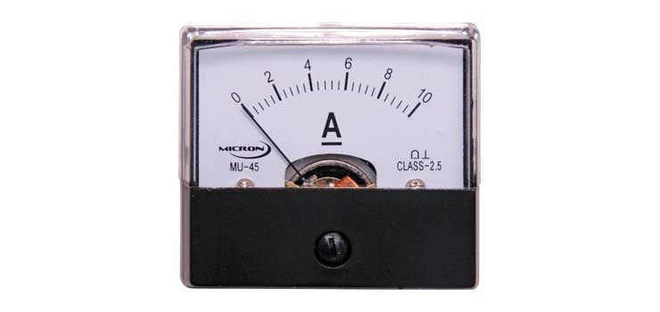 0-10A MU45 Panel Meter