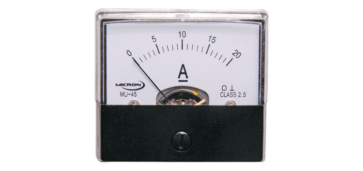 0-20A MU45 Panel Meter