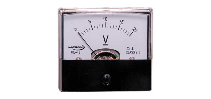 0-20V MU45 Panel Meter