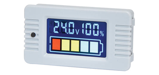 Flush Mount Battery Capacity Meter