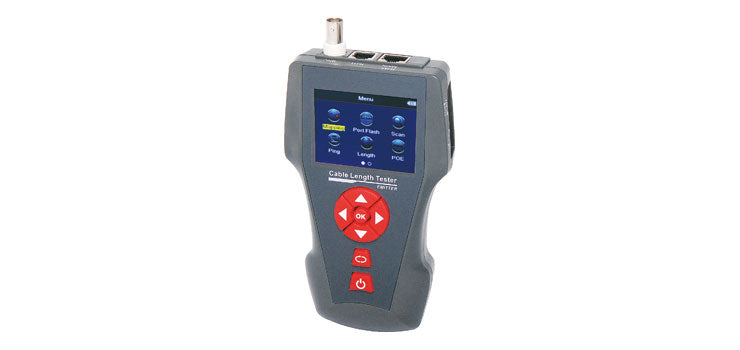 Network Cable Length Tester With PoE/PING