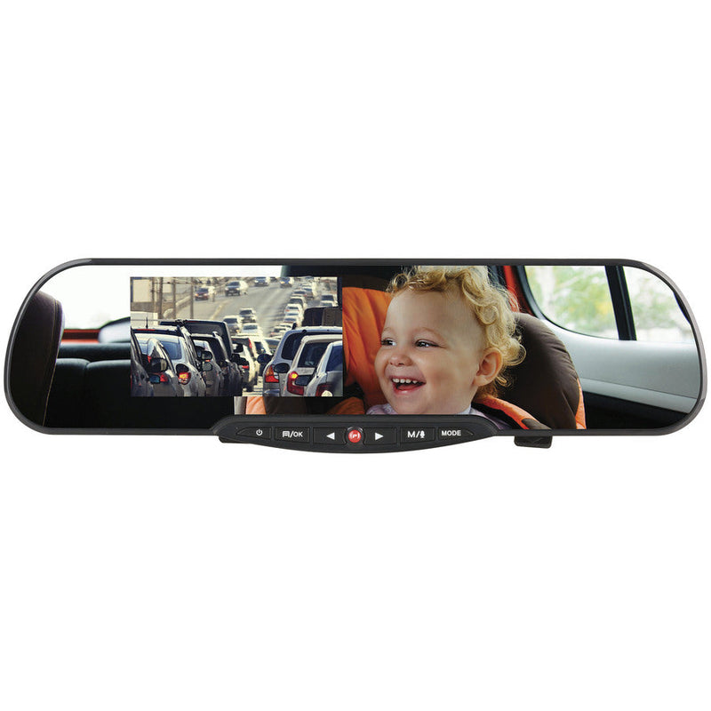1080p Rear View Mirror Car Event Recorder QV3860
