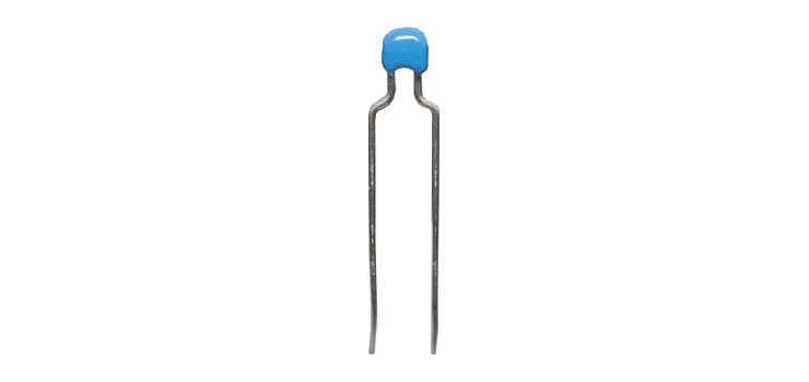 0.001uF 50V X7R 5mm Monolithic Capacitor