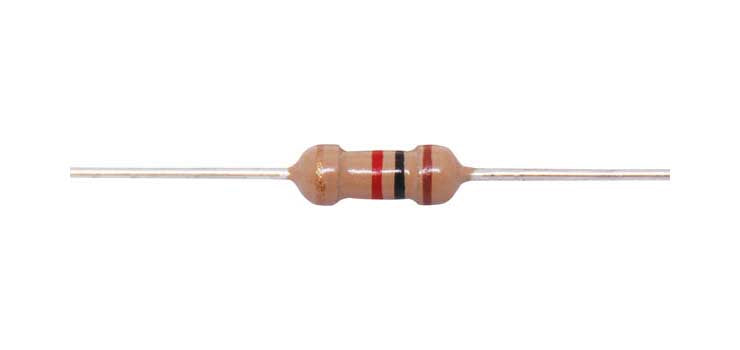 6R8 0.25W 5% Carbon Film Resistor Pk1000