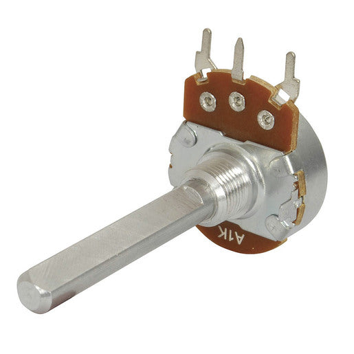 Potentiometer 1k Ohm Logarithmic (A) Single Gang 24mm RP3604