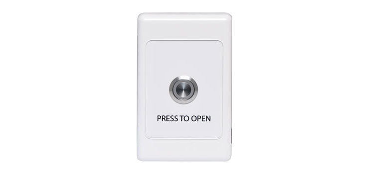 Push To Open Wallplate With Illuminated Pushbutton Switch