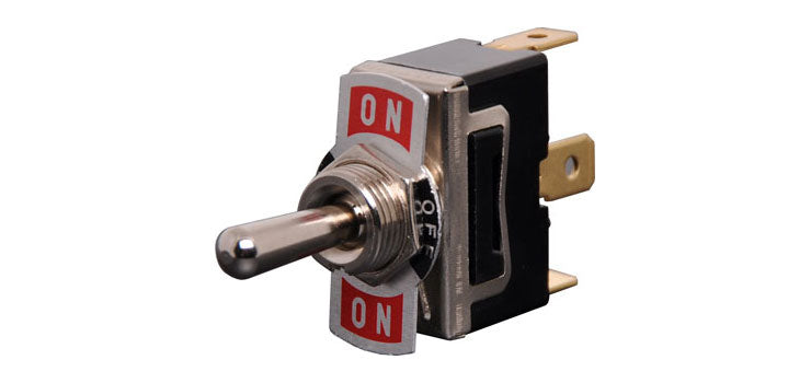 SPST (Mom. On/Off/Mom. On) 10A Heavy Duty Toggle Switch