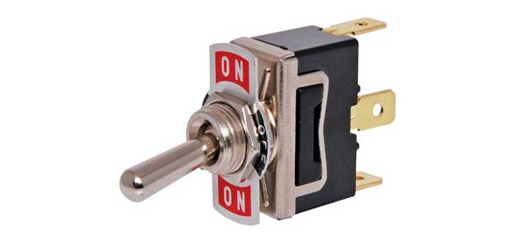 SPDT (On/Off/On) 10A Heavy Duty Toggle Switch