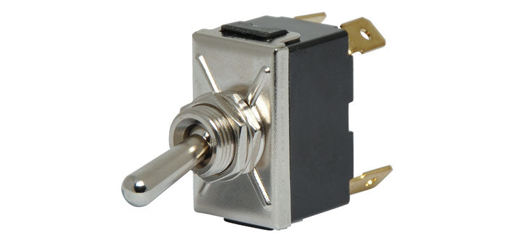 DPST Momentary On / Off 10A Heavy Duty Toggle Switch