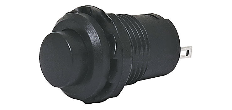 SPST Alternate Black Solder Tail Pushbutton Switch