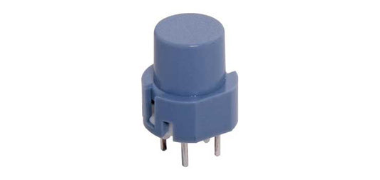 SPST Momentary Grey PCB Mount Tactile Switch
