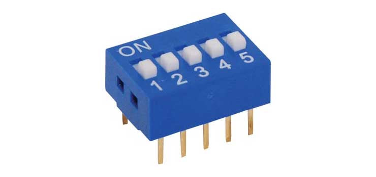 5 Way DIP Switch