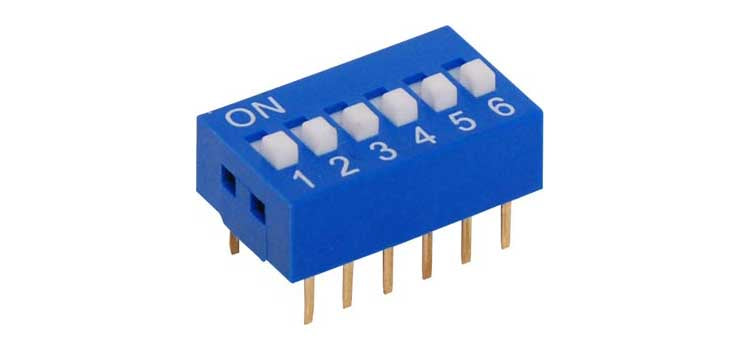 6 Way DIP Switch