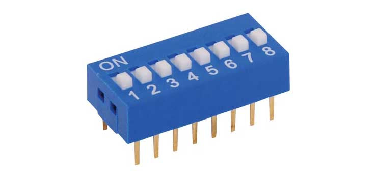 8 Way DIP Switch