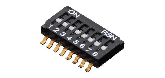 8 Way Half Pitch SMD DIP Switch
