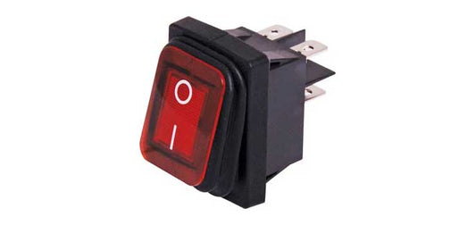 DPST 16A IP65 Weatherproof Rocker Switch