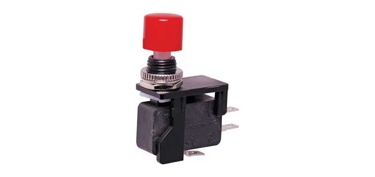 SPDT Momentary Push Button Microswitch