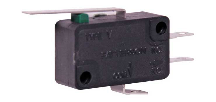 27mm Lever SPDT Momentary Microswitch