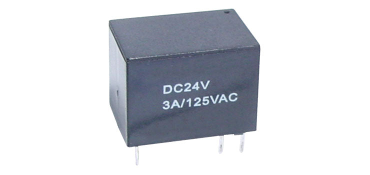 3A 24VDC SPDT PCB Mount Micro Relay